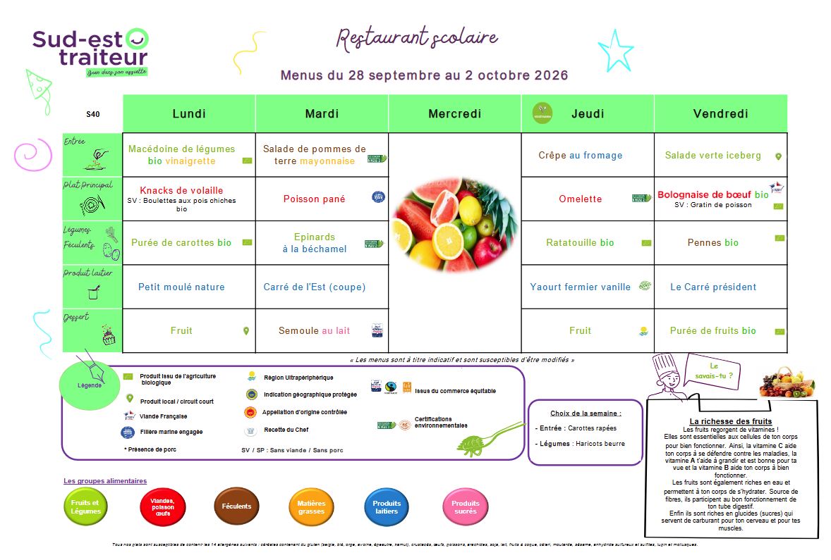 S40 menu